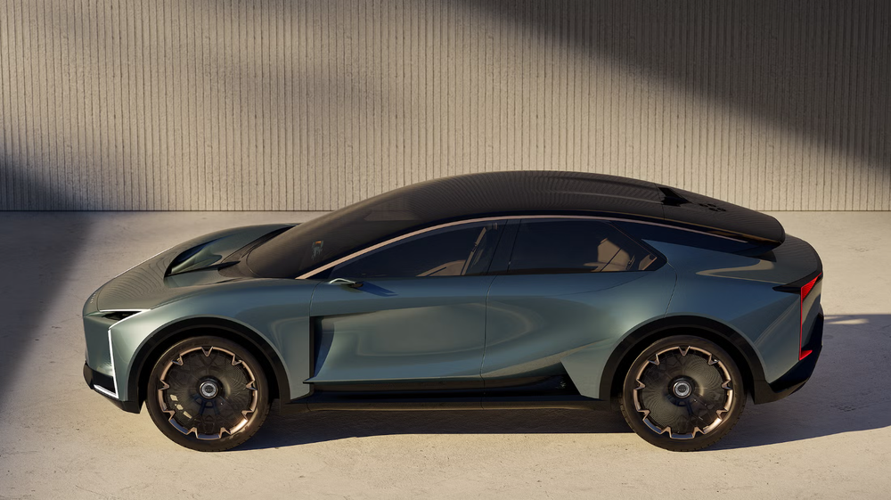 Lexus LS Coupe SUV ด้านข้าง