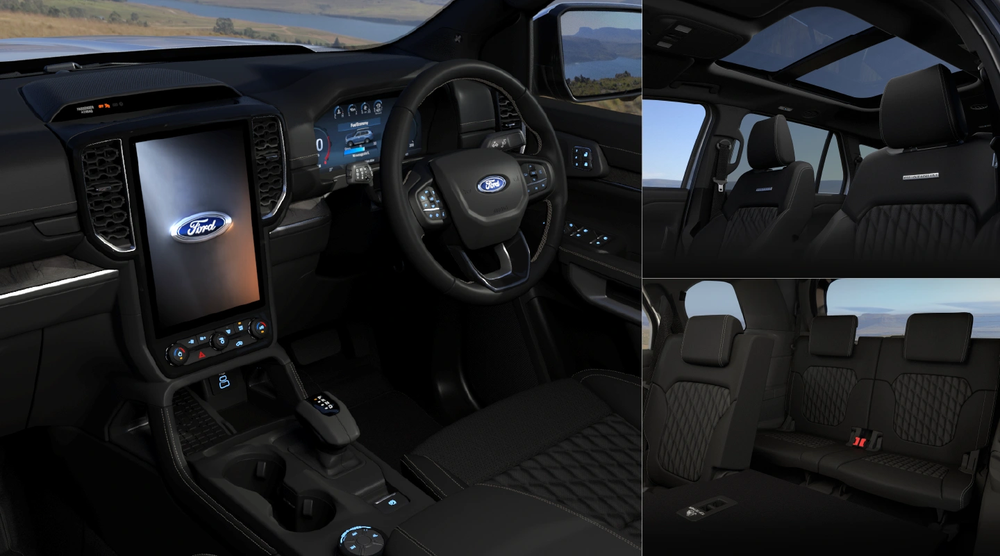 Interior ford everest