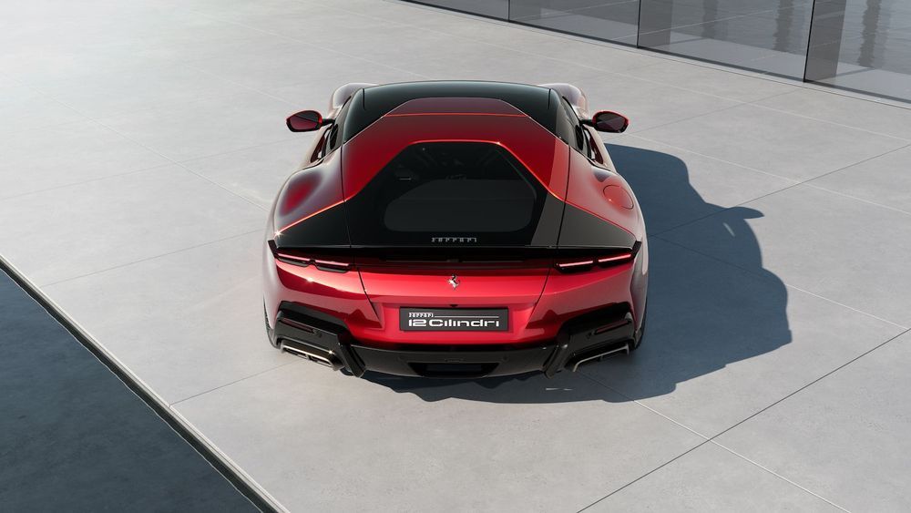 การออกแบบของ Ferrari 12Cilindri