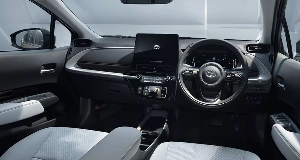 Toyota Aqua Minorchange ภายในห้องโดยสาร