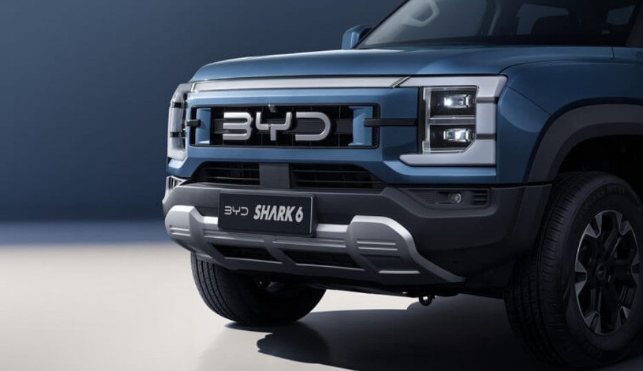 BYD SHARK6 DMO PHEV 2025 กระจังหน้า