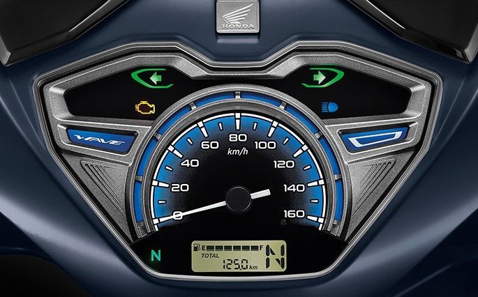 2025 Honda Wave 125 เรือนไมล์