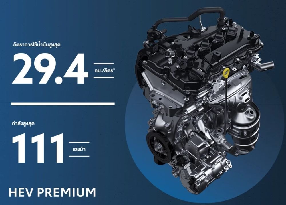 YARIS ATIV HEV Premium 2026 ขุมพลัง