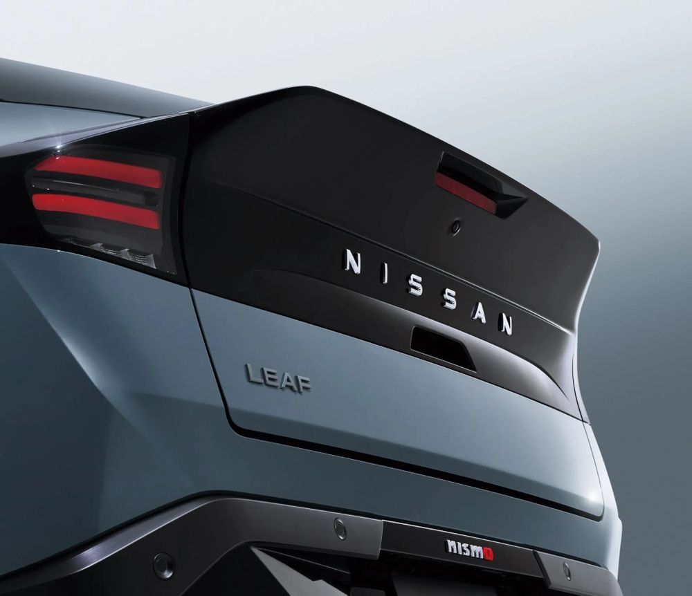 New Nissan Leaf Nismo - Ducktail