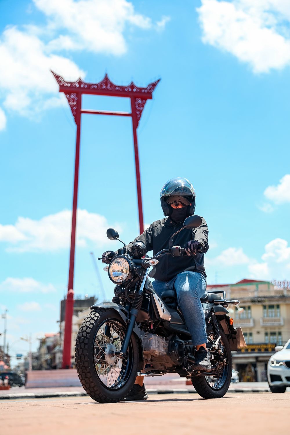 Yamaha PG-1 ขับในเมือง