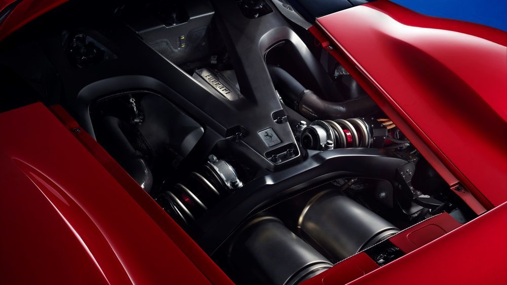 Ferrari F80 V6-Hybrid 3.0 ลิตร