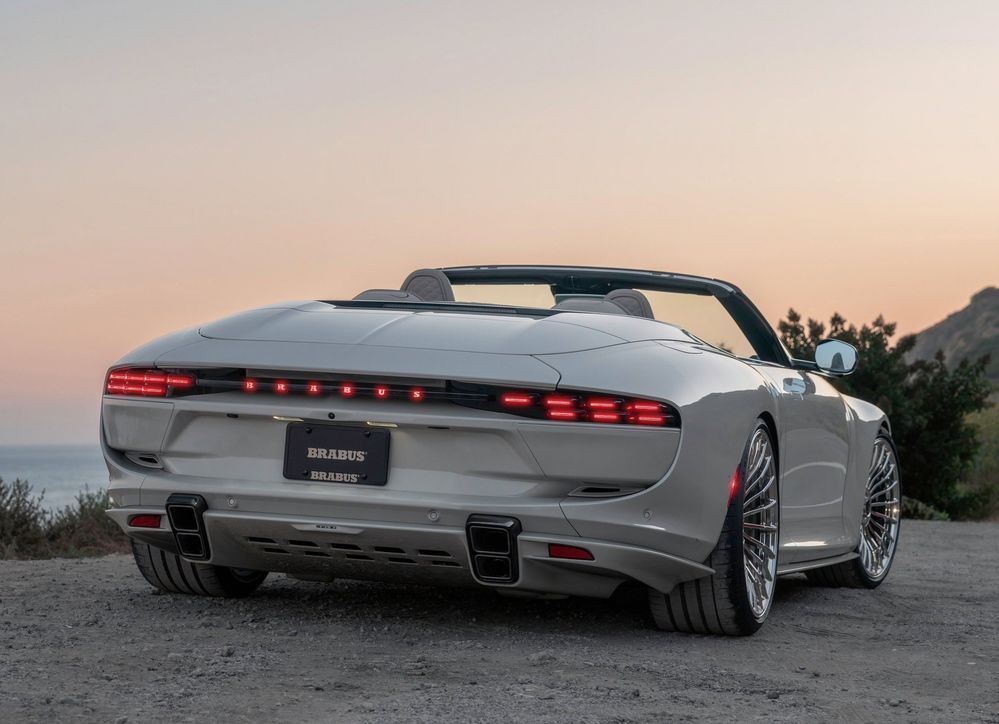 BRABUS BODO CABRIOLET ดีไซน์ด้านหลัง