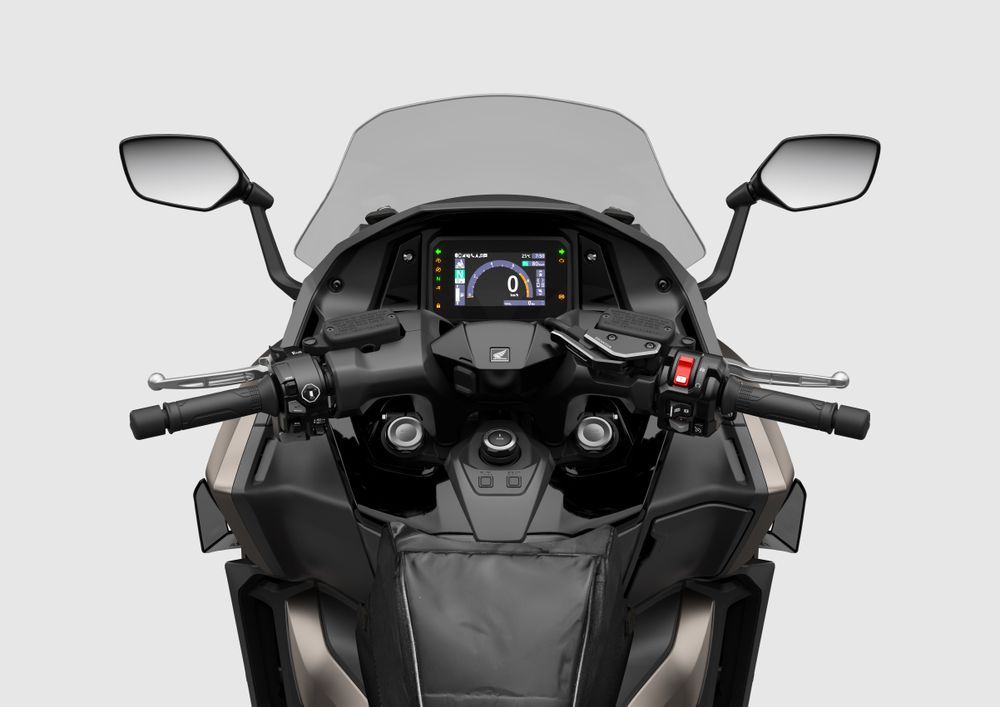 Honda Forza 750 2025 Cockpit