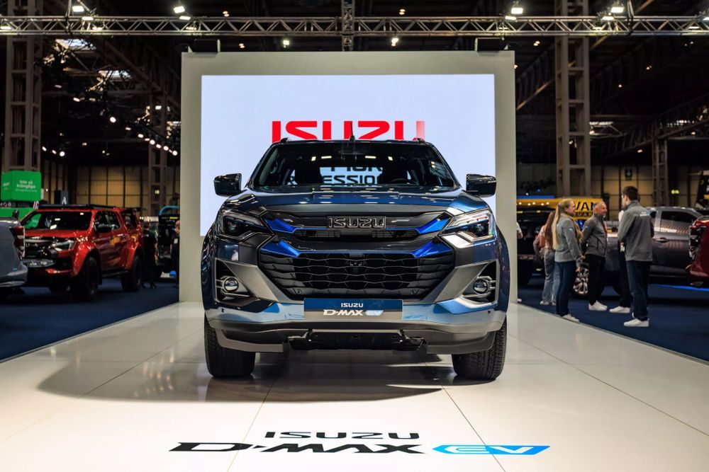 ISUZU D-Max EV เผยโฉมอย่างเป็นทางการในยุโรป