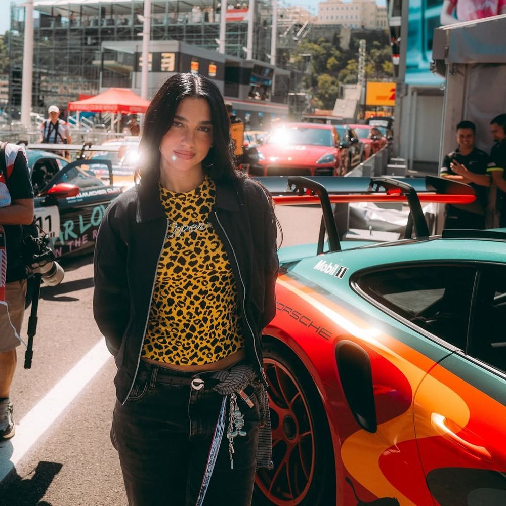 Dua Lipa Monaco Grand Prix 2025 (2)