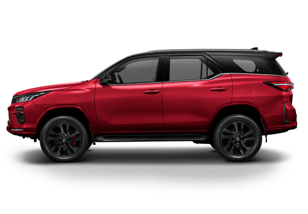 Toyota Fortuner GR Sport มิติตัวถัง
