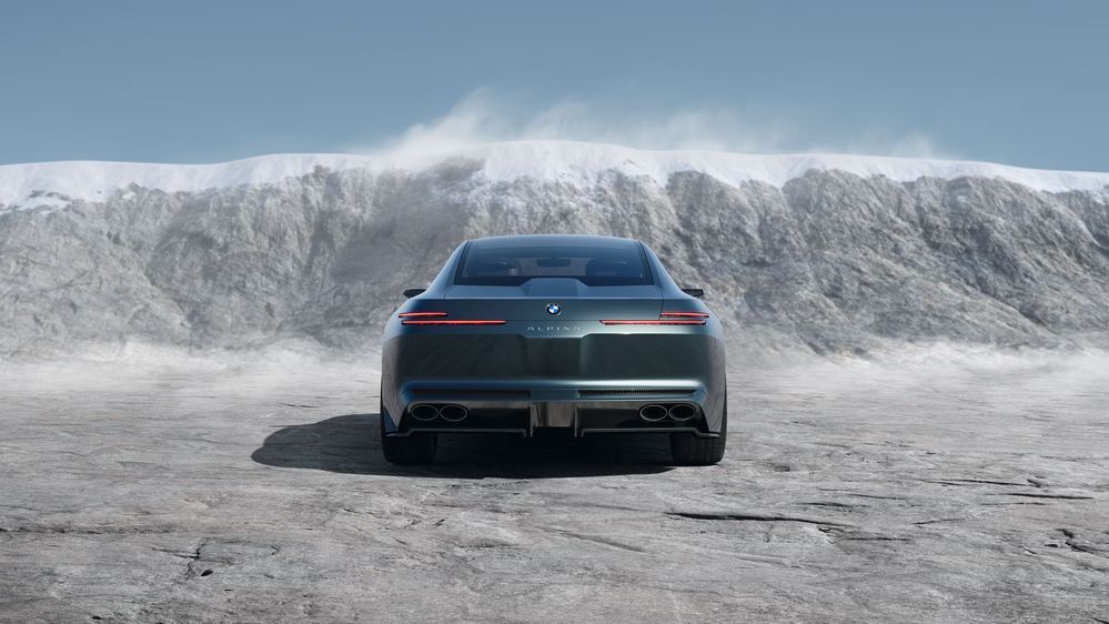 Vision BMW Alpina Concept ด้านท้าย