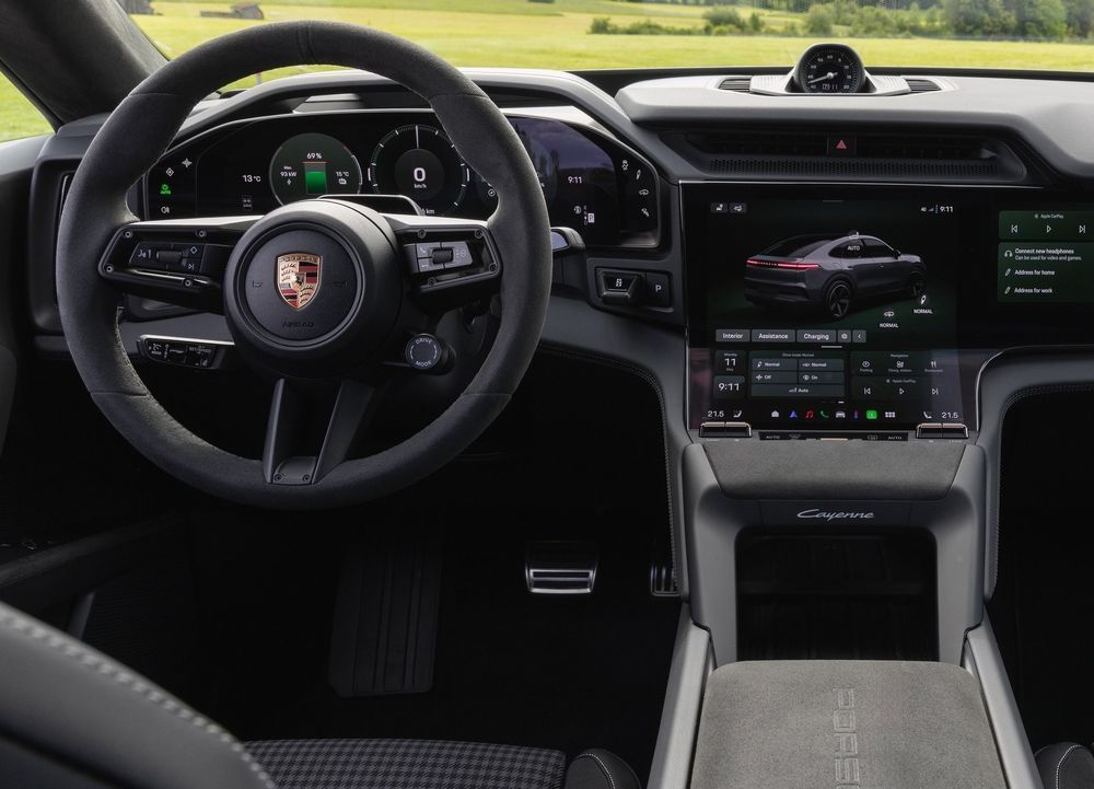 Porsche Cayenne Coupe Electric ภายในห้องโดยสาร
