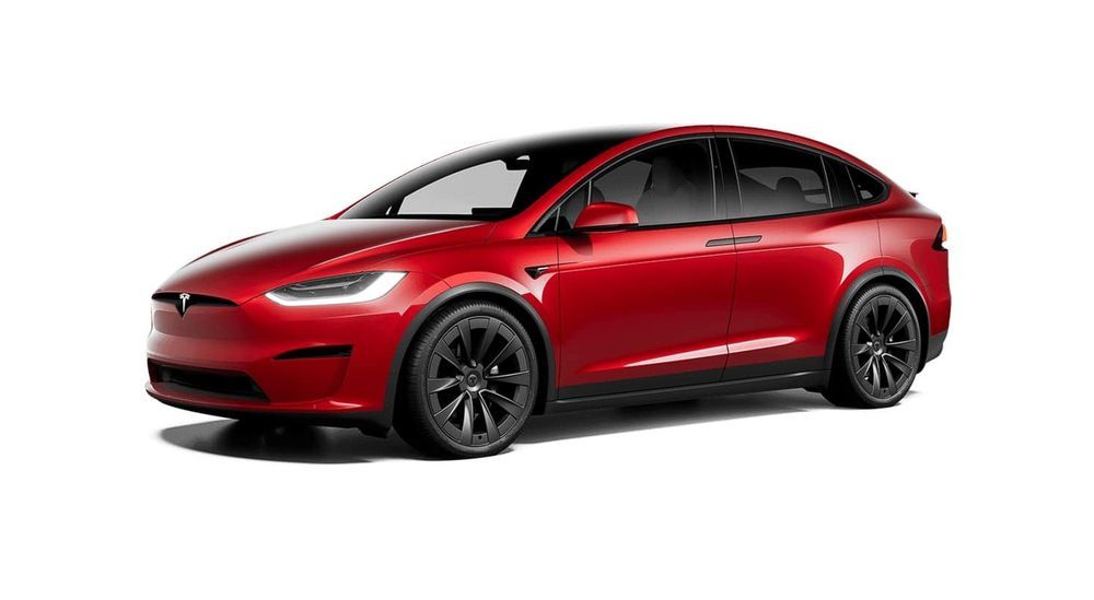 Tesla Model X Plaid Red