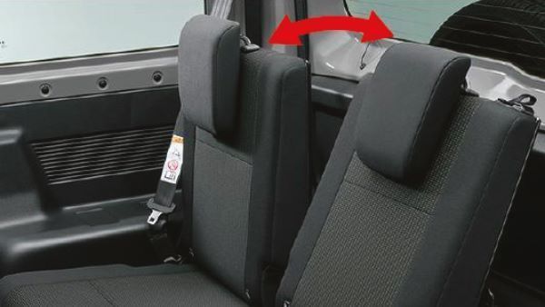 SUZUKI JIMNY 2026 เบาะหลังปรับเอนได้