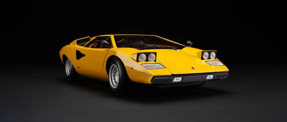 ไฟ Pop-up ของ Lamborghini Countach รุ่นปี 1974