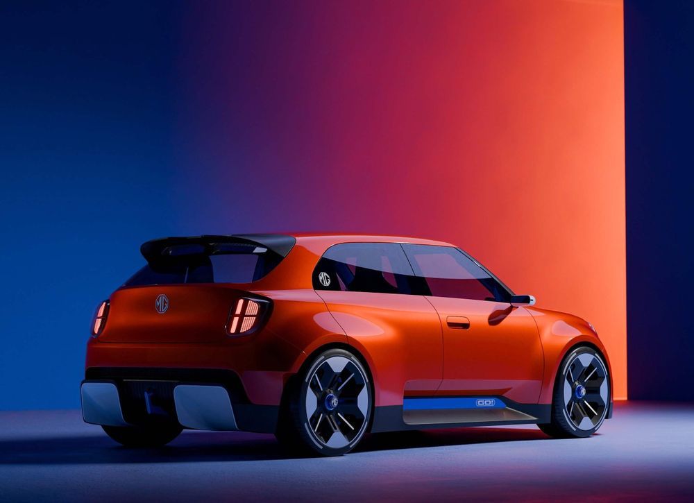 MG GO! Concept - ดีไซน์ด้านหลัง