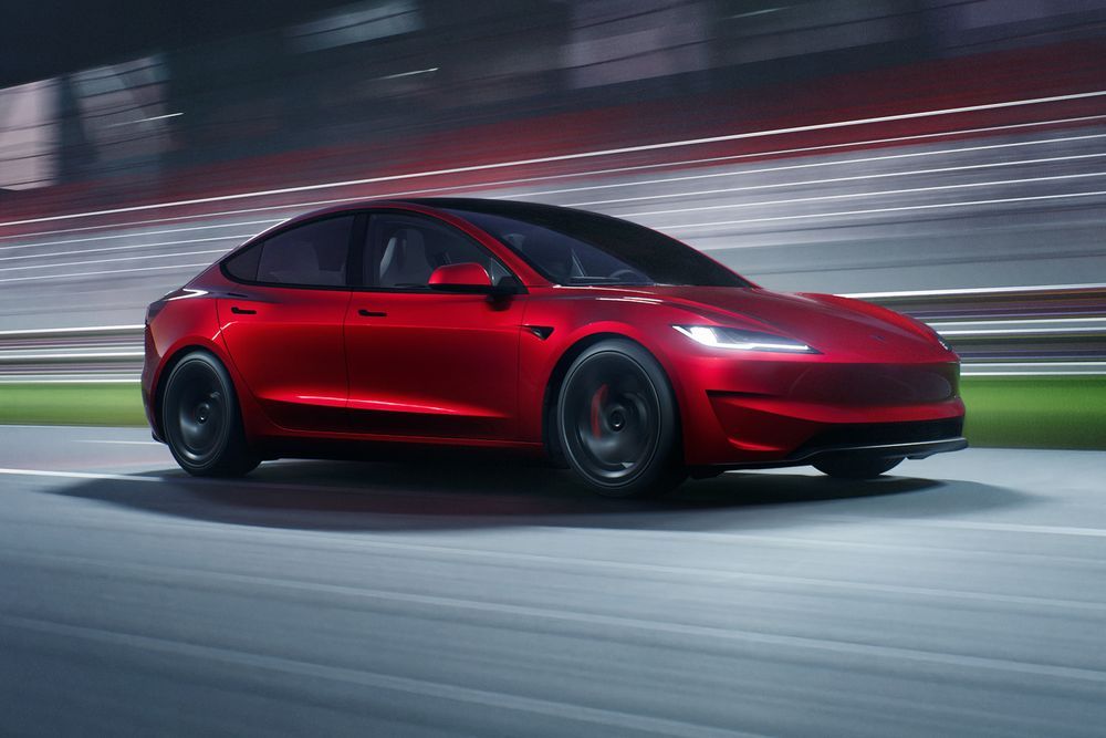 Tesla Model 3 Performance 2024 Track Mode V3