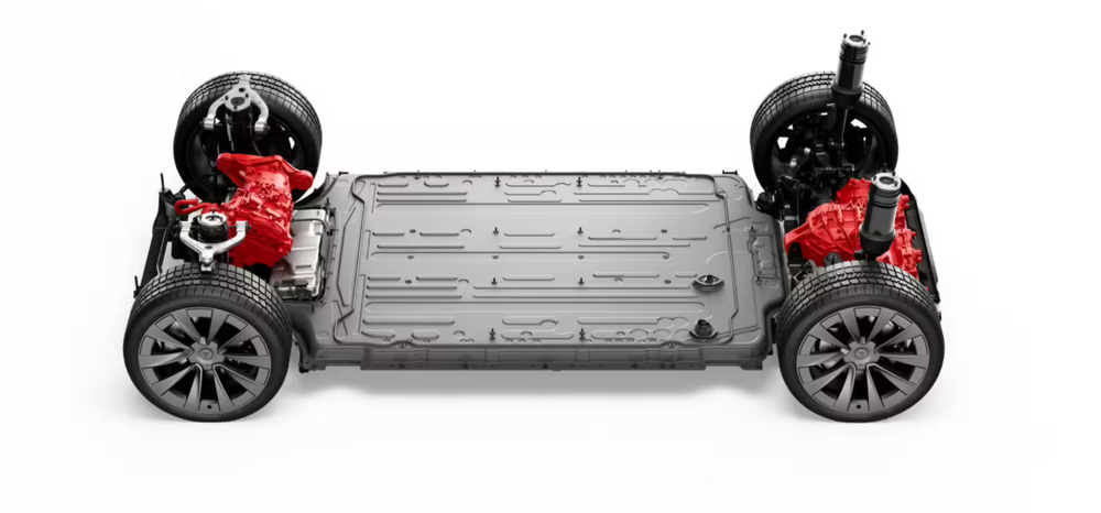 Tesla Model X Plaid Battery Motor