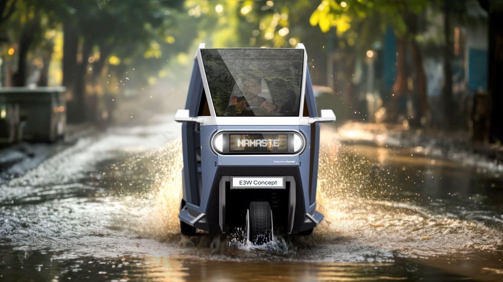 Hyundai E3W ลุยน้ำท่วมได้