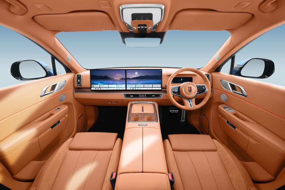 HONGQI E-HS9 ภายในห้องโดยสาร