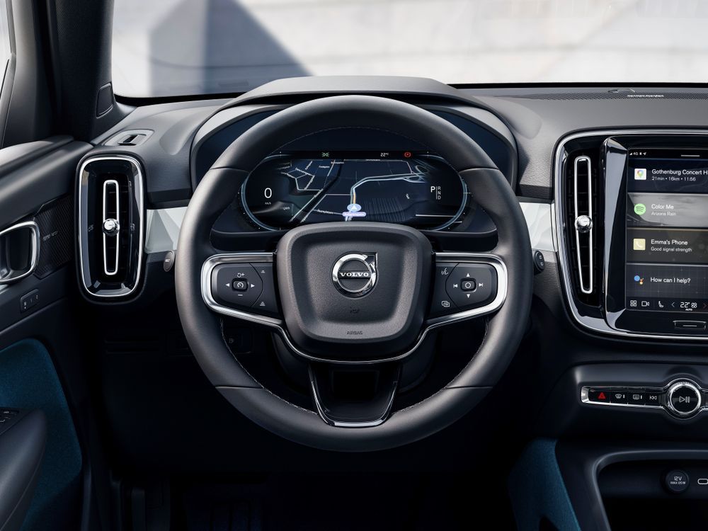Volvo C40 Recharge Steering wheel