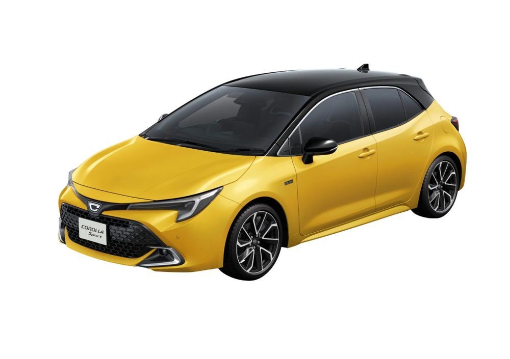 Toyota Corolla Sport G Z Active Elegance สีเหลืองใหม่