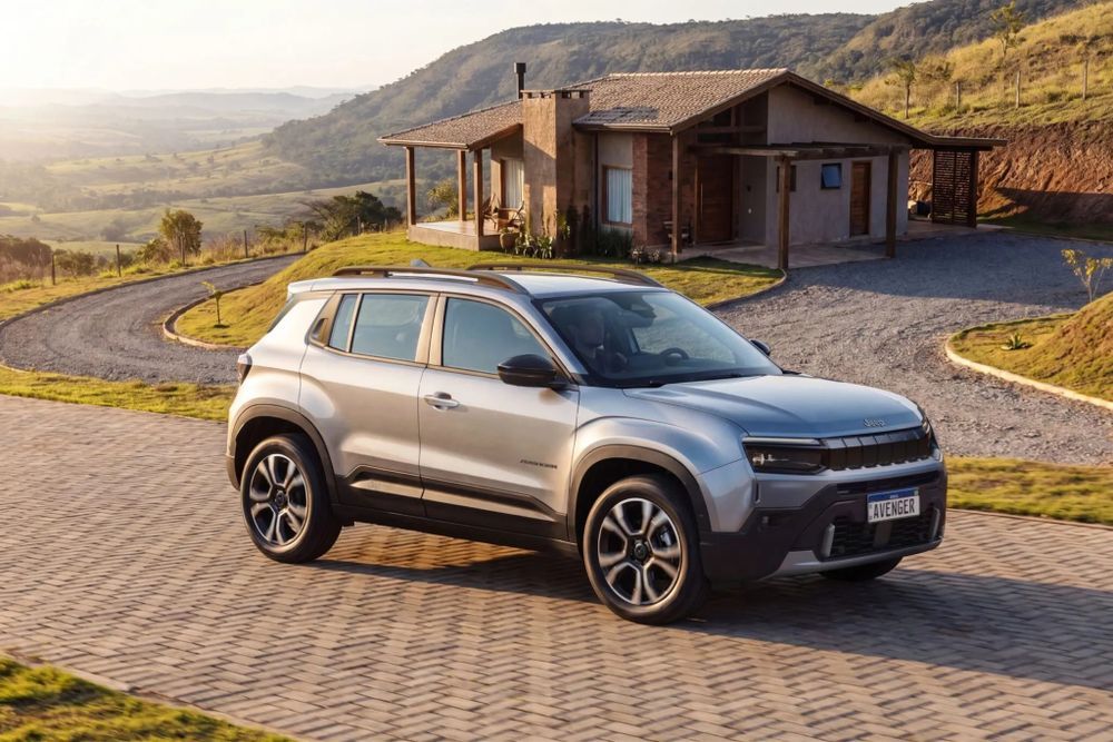 Jeep Avenger 2026 ดีไซน์ด้านนอก