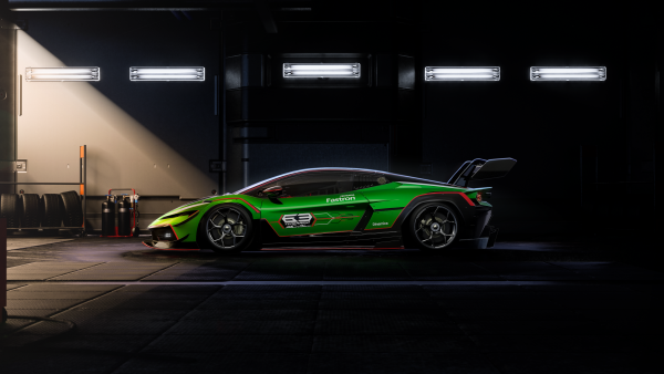 Lamborghini Temerario Super Trofeo 2025-2026 ด้านข้าง