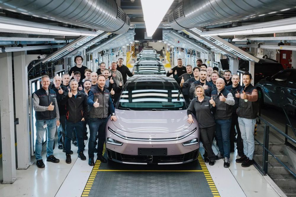 Xpeng P7+ ไลน์ผลิต (1)