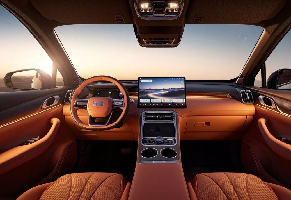 Geely Galaxy M7 PHEV ภายในห้องโดยสาร