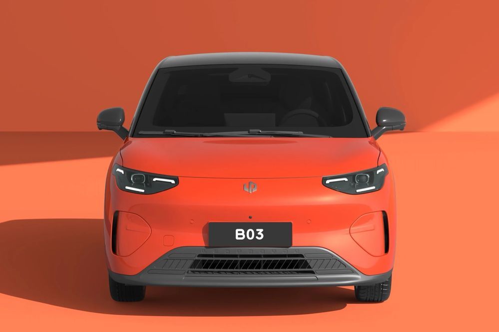 Leapmotor B03 ดีไซน์หน้าตรง