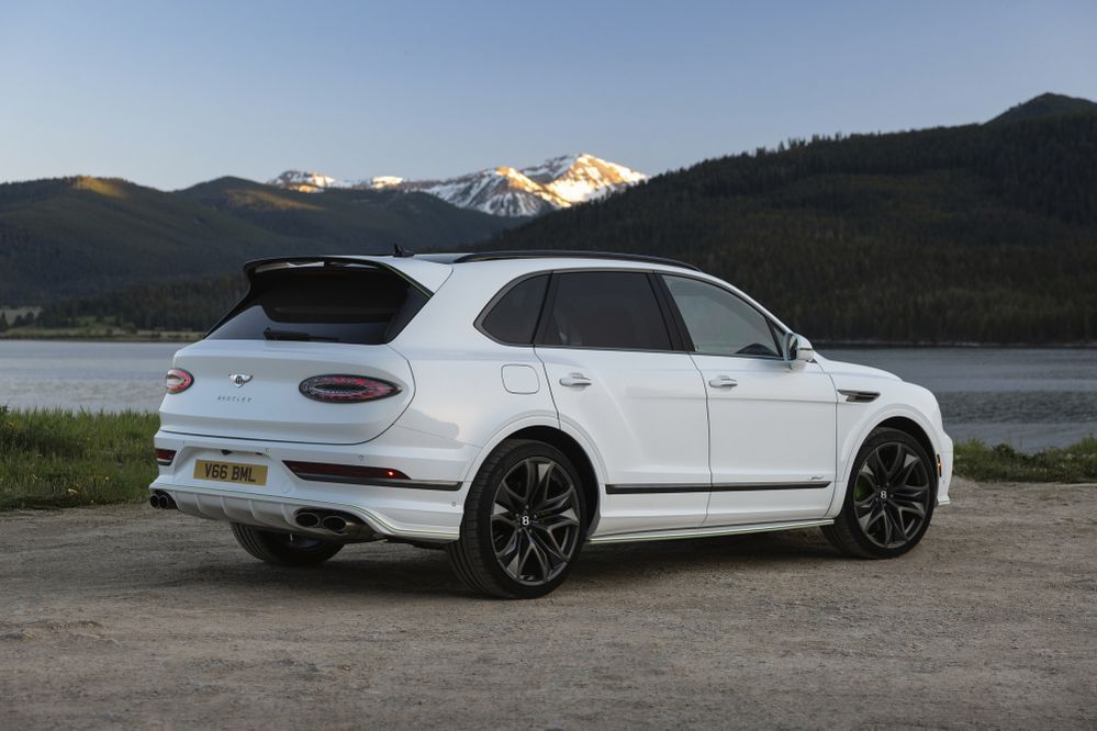 New Bentayga Speed ด้านข้าง