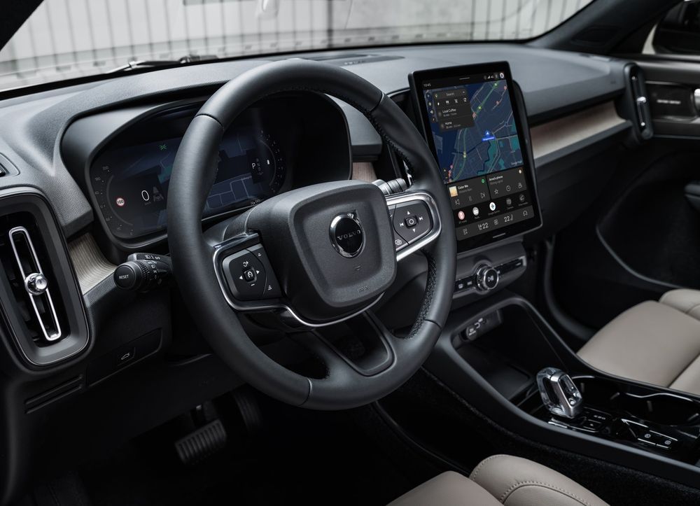 Volvo-XC40 ภายในห้องโดยสาร