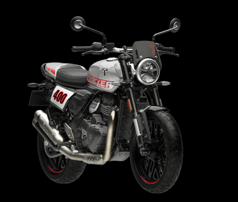 Triumph Tracker 400 Silver