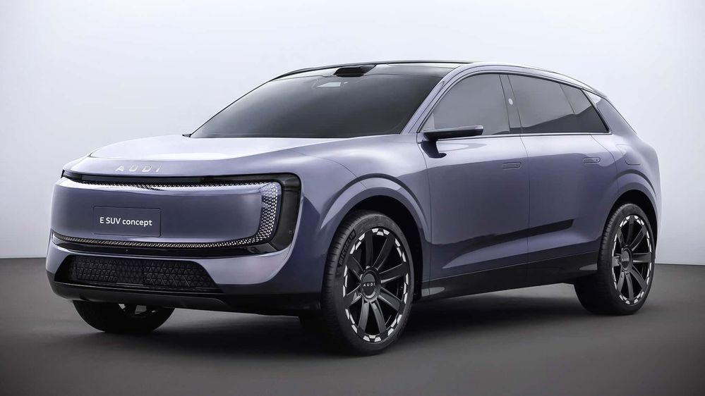 AUDI E SUV Concept ขุมพลัง Quattro ยุคใหม่