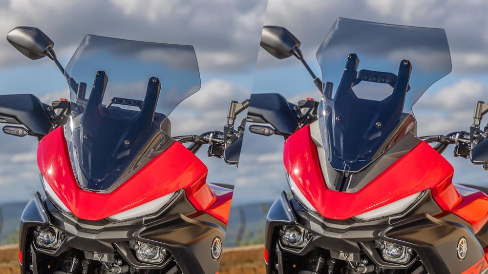 2025 Yamaha TRACER 7 Windscreen
