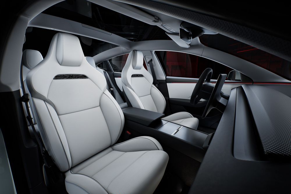 Tesla Model 3 Performance 2024 Interior