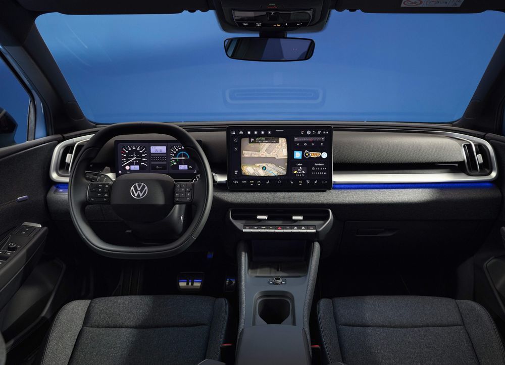 New Volkswagen ID.Cross ภายในห้องโดยสาร