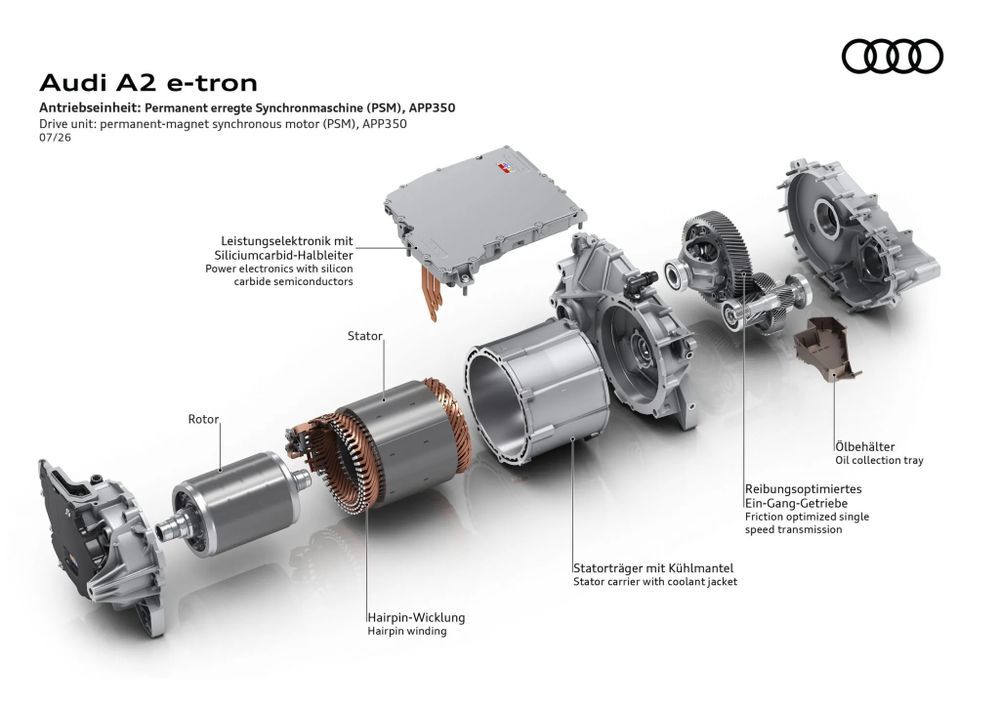 Audi A2 e-tron 2026 - APP350