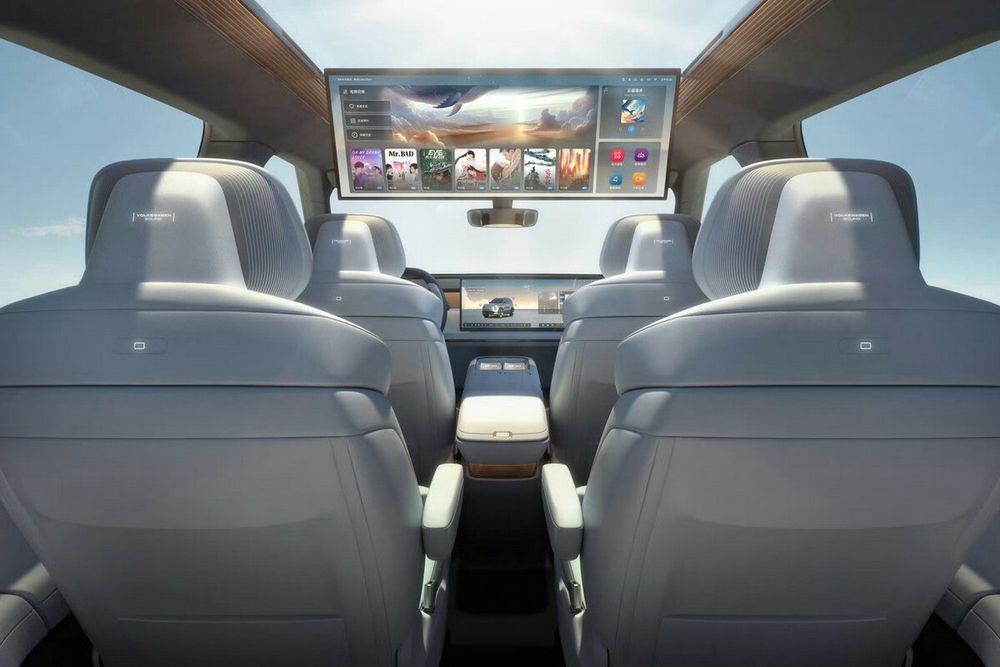 VW ID. Era 9X EREV ผู้โดยสารตอนหลัง