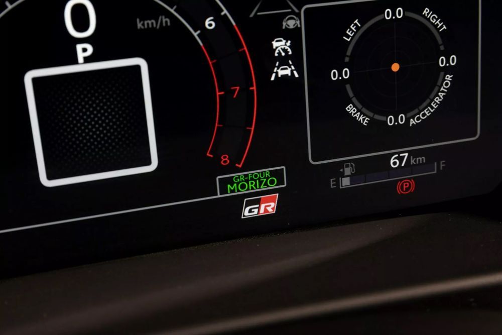 GR Yaris Morizo RR หน้าปัด