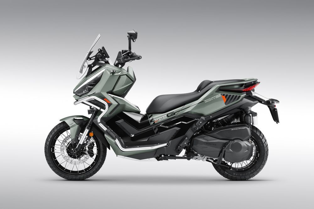Zontes 368G Stone Green สีเขียว