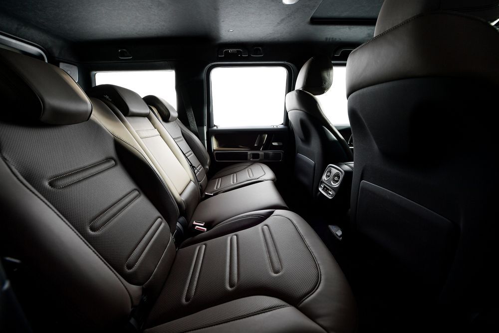 Mercedes-Benz G 450 d Vintage Look เบาะโดยสารตอนหลัง