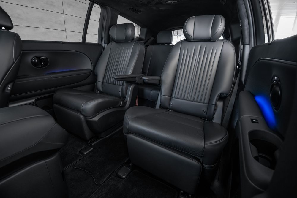 Hyundai Ioniq 9 Black Ink Edition เบาะโดยสารแถวที่สอง
