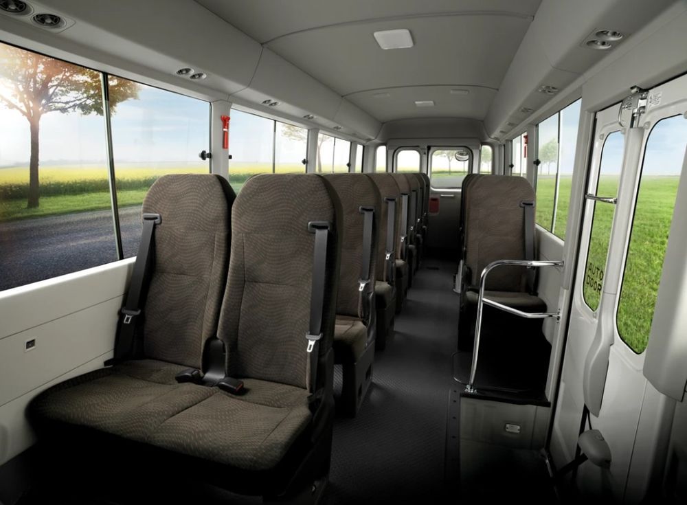 TOYOTA COASTER 2026 เบาะโดยสาร