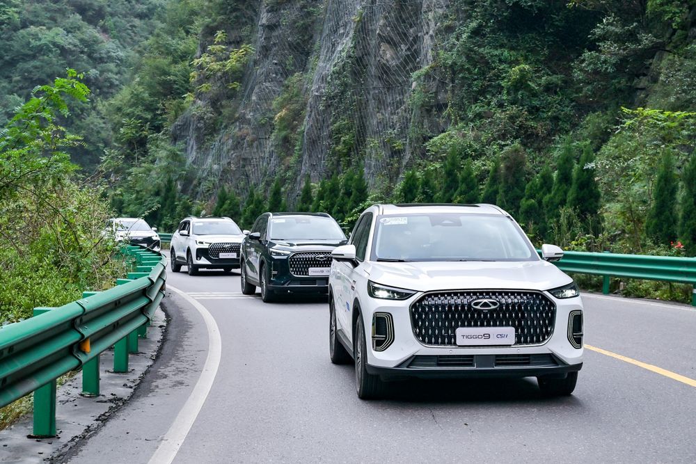 Chery Tiggo 9 ขับรถขึ้นเขา