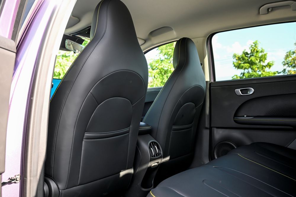 Chery Q เบาะโดยสารตอนหลัง
