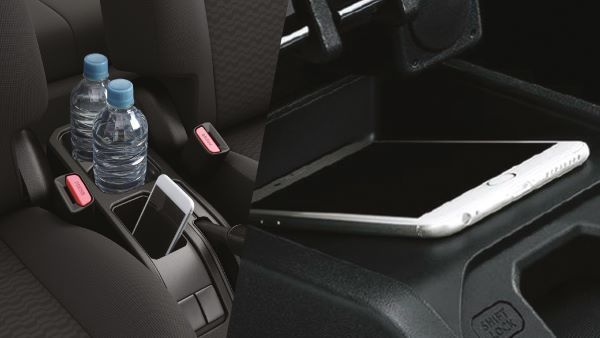 SUZUKI JIMNY 2026 ช่องวางเครื่องดื่มและช่องเก็บของอเนกประสงค์