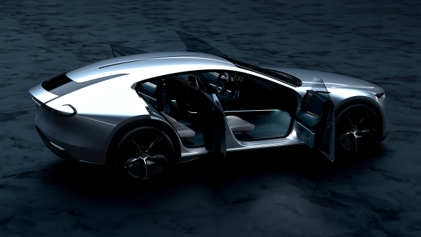 MAZDA VISION X-COUPE ด้านข้าง